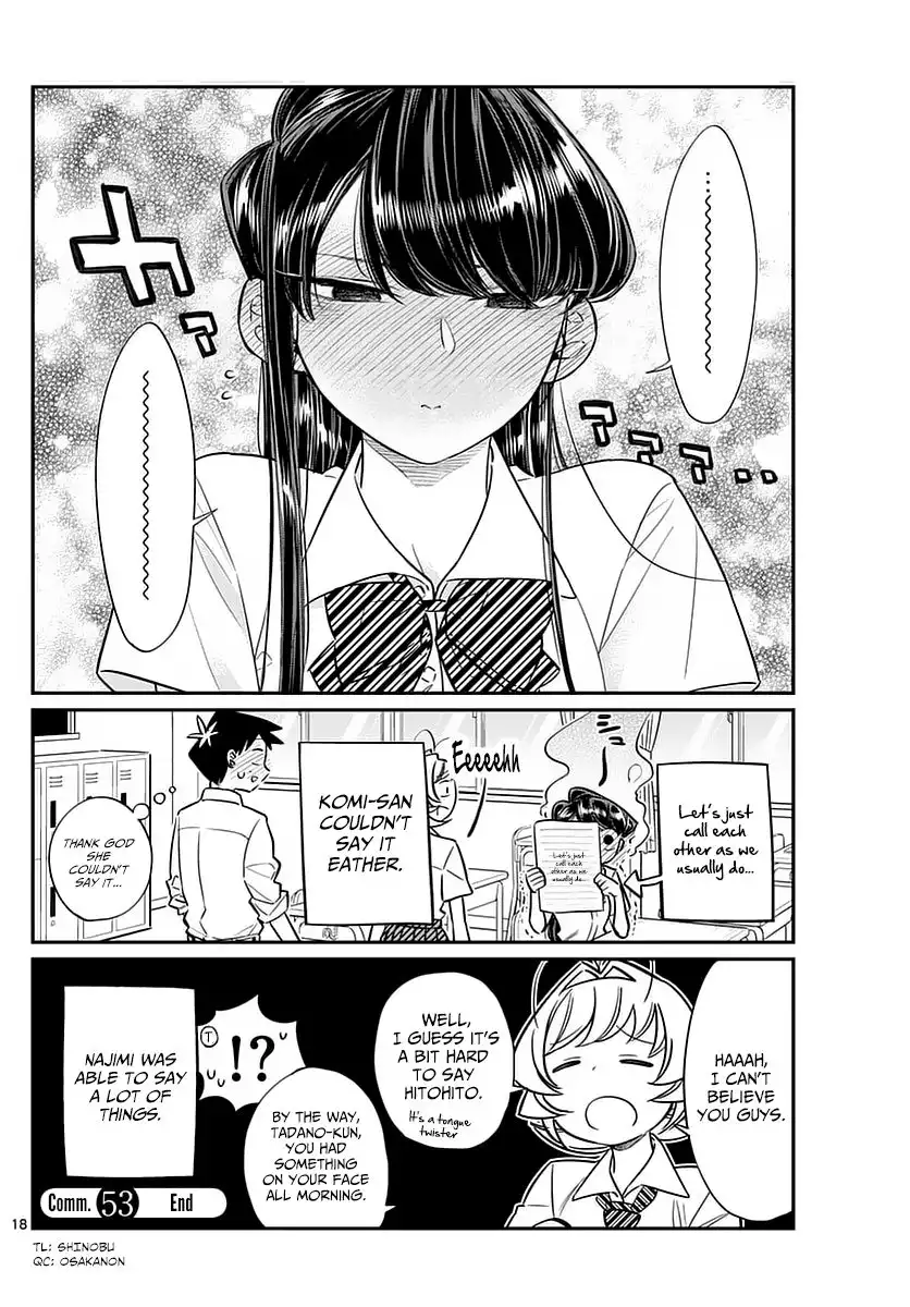 Komi-san wa Komyushou Desu Chapter 53 10